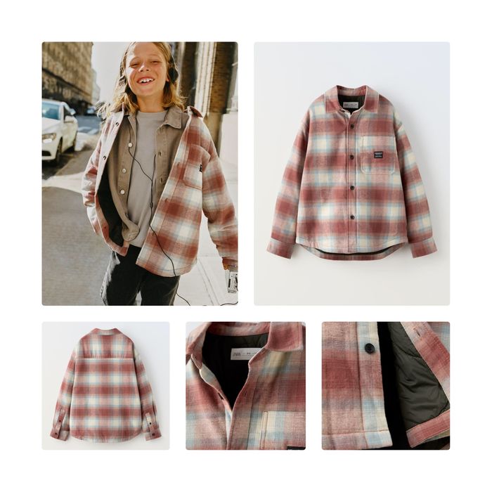 Рубашки на хлопчика zara