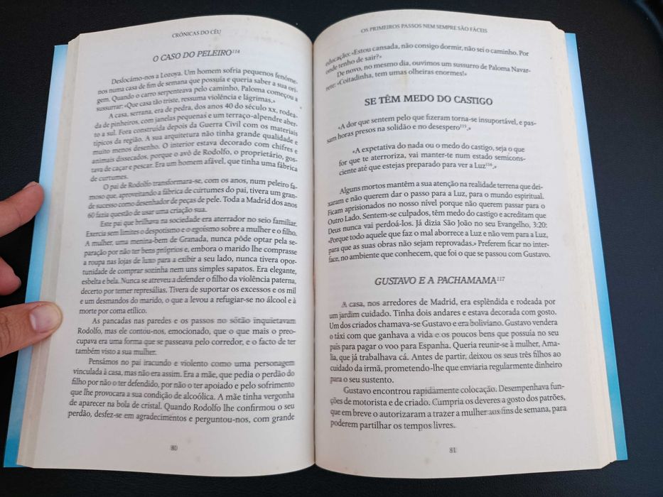 Livro "Crónicas do Céu", Sol Blanco-Soler
