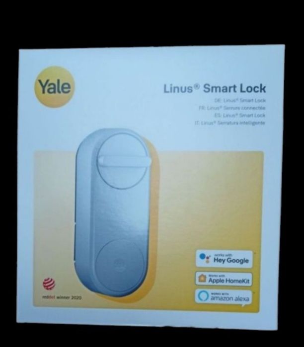 Zamek Yale Linus Smart Lock srebrny