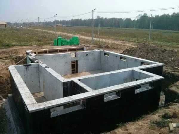 Бетонні роботи. Фундамент . Фундаментні роботи