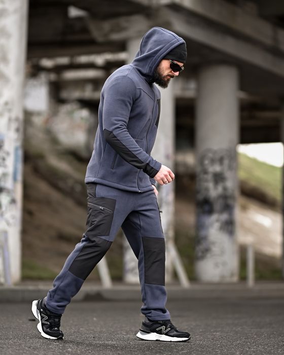 Стильный спортивный костюм мужской, спортивний костюм флісовий