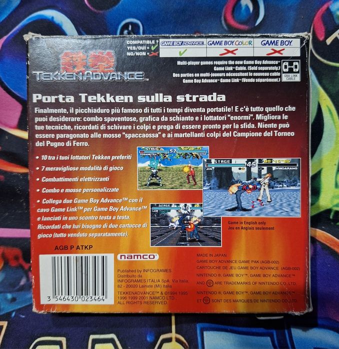 Tekken Advance Gameboy Advance