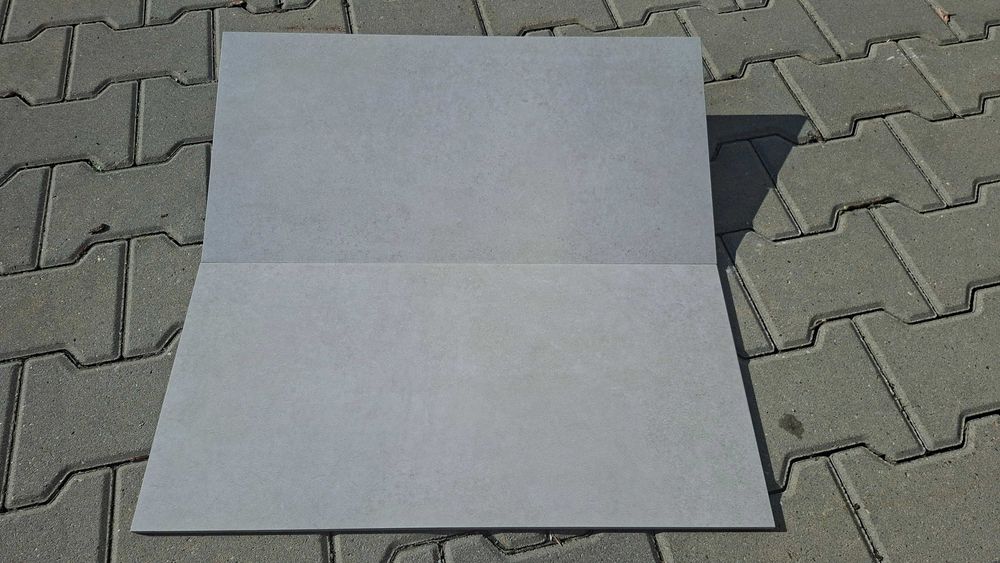 Gres szkliwiony Opal White Mat 30×60 * Imitacja betonu * Płytki podłogowo/ścienne * Mrozoodporne * Rektyfikowane