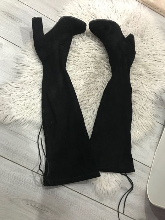 Kozaki zamszowe eleganckie