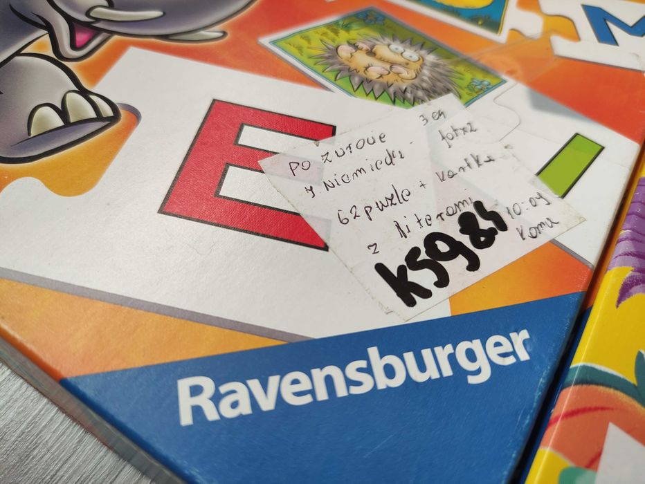 Zestaw Niemieckich gier gra e wie elefant 1x1 drachen die lese-ratte