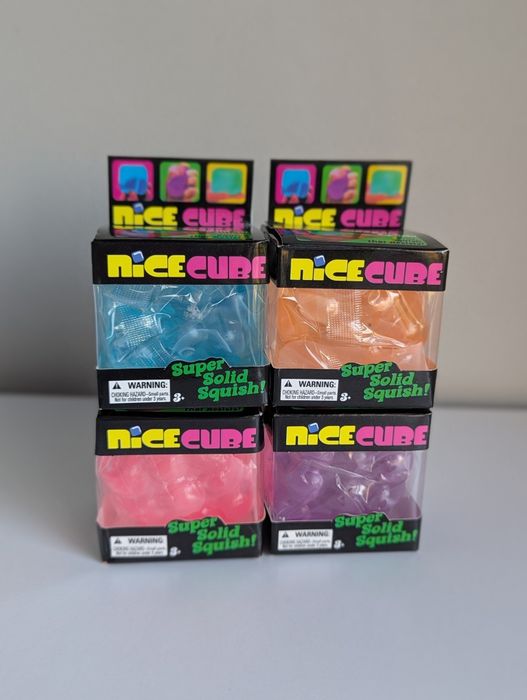 Антистрес NeeDoh Nice Cube Ice Cube Сквіш Кубик льоду. Дамплінг пельмень