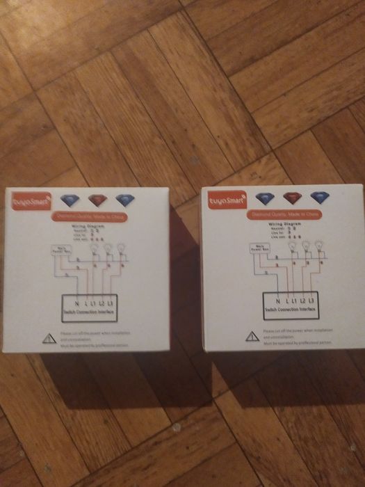 Comutador escada Touch wi-fi domótica