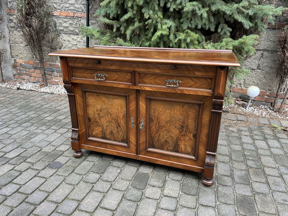 Antyczna Komoda Ekletyczna Antyk Kredens Lata 20 Unikat Po Renowacji