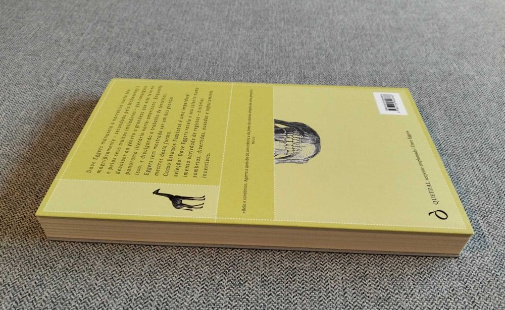 Livro "Como estamos famintos" de Dave Eggers