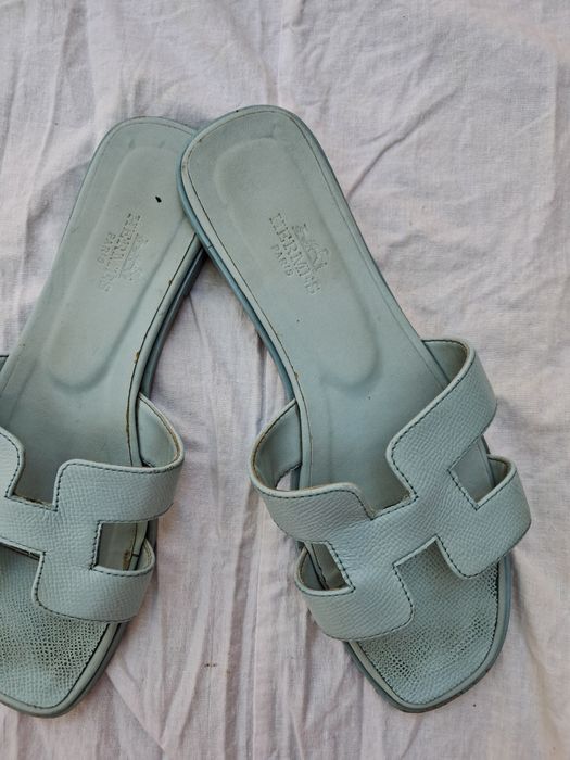 Шлепки HERMES 38 розмір