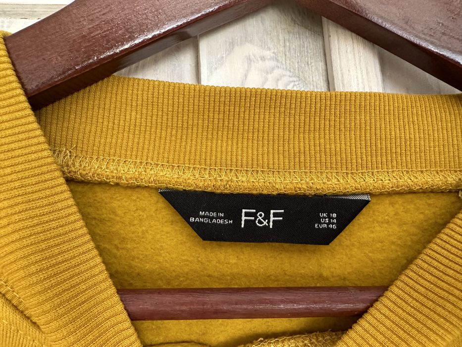 Bluza krótka F&F musztarda r. 46