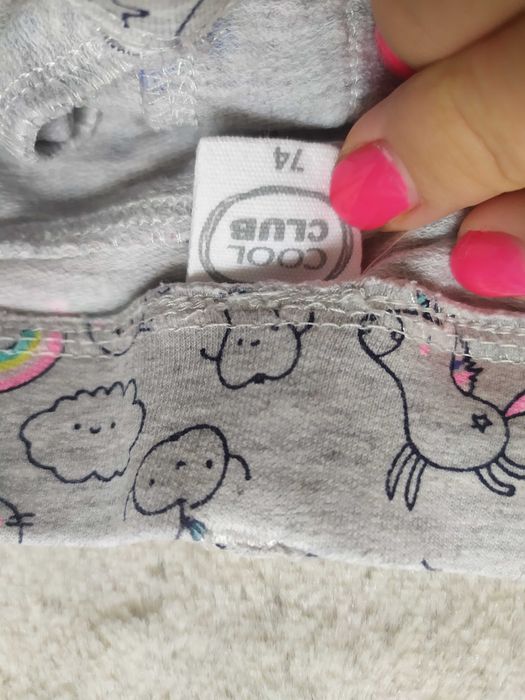 Dziewczęce spodnie legginsy długie Cool Club 74