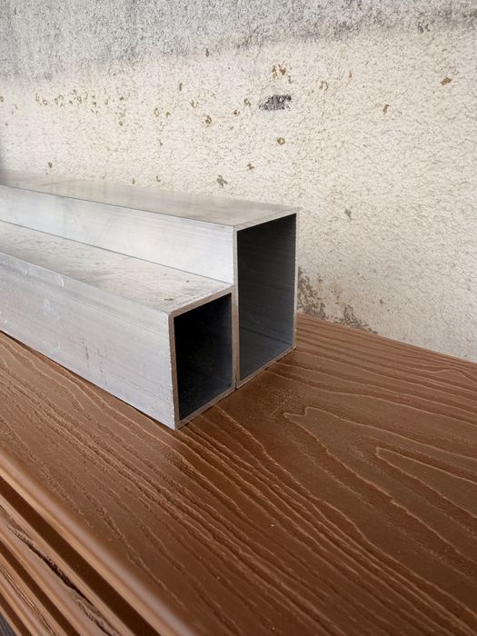 Legar aluminiowy tarasowy 40x60x2 mm