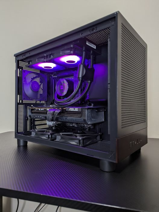 Ігровий комп'ютер RX 9070 XT 16GB | I5 12600K | DDR4 32GB | Full Black