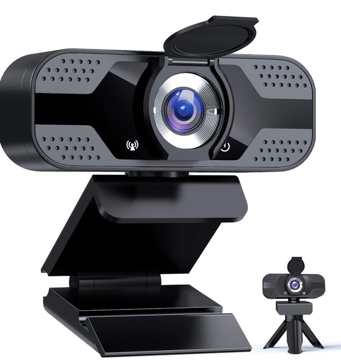 Kamera internetowa z mikrofonem 1080p Full HD z osłoną kamery internet