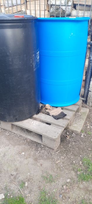 Beczka plastikowa  220 litrow beczki na deszczowke