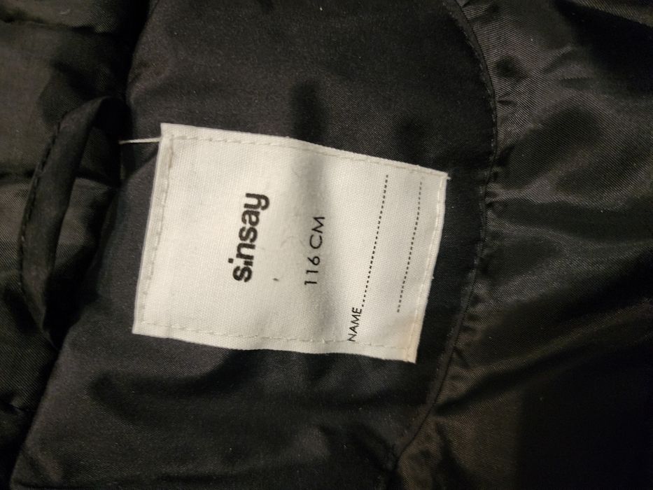 Kurtka zimowa chłopięca 116