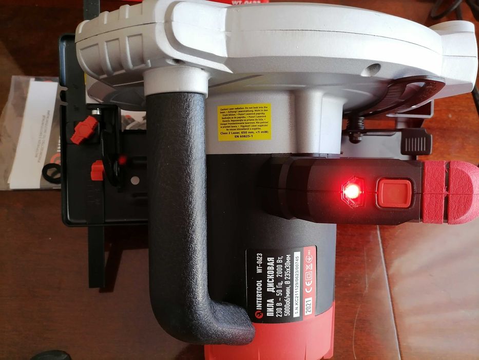 Дискова пила INTERTOOL WT-0623