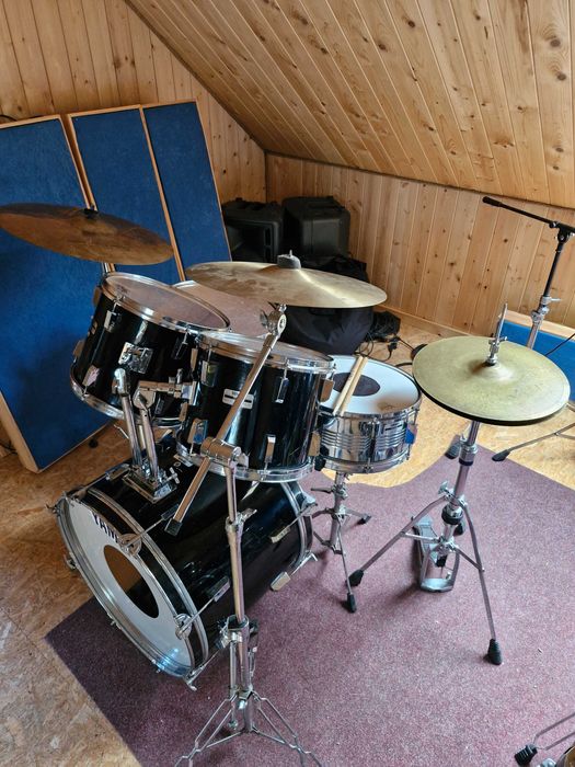 YAMAHA PR+talerz -kompletna perkusja!
