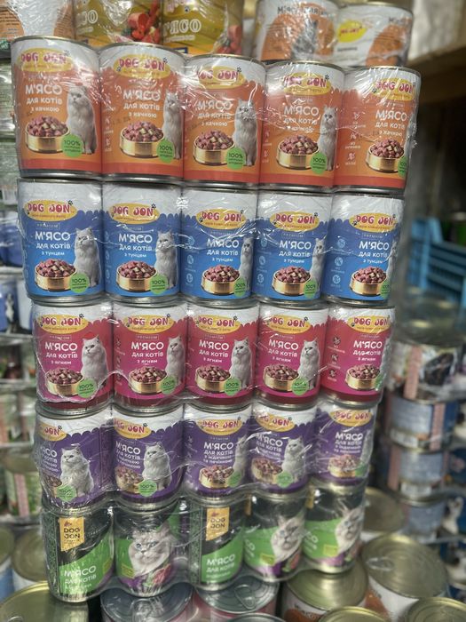 Мʼясна консерва для котів ТМ DOG JON 415г