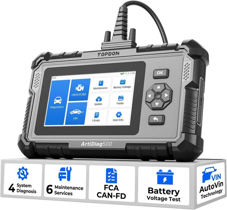 Сканер TOPDON ArtiDiag500 OBD2, діагностичний інструмент 4 AutoVin