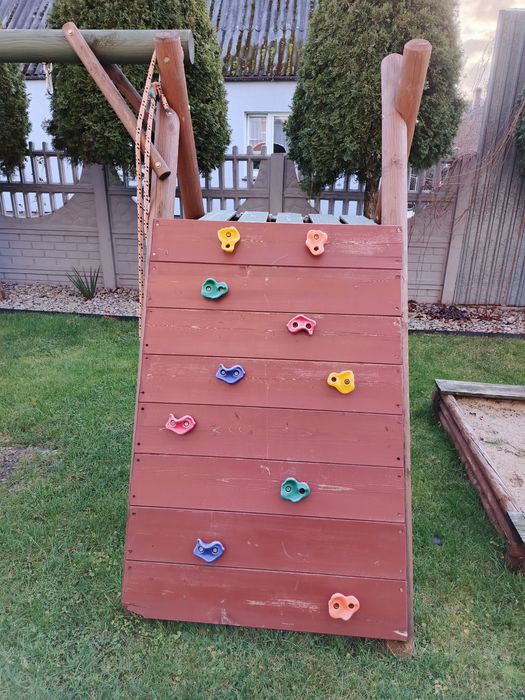 Domek drewniany plac zabaw