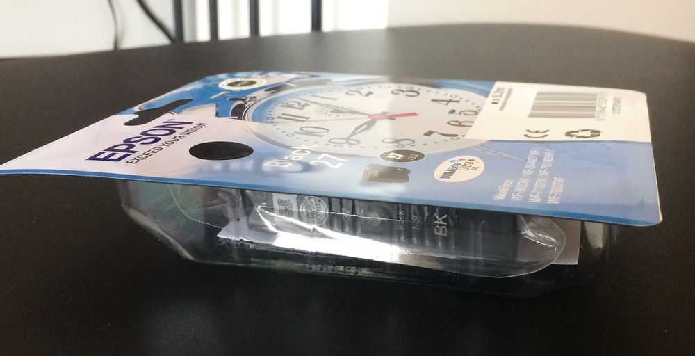 Tinteiro EPSON - Black 27 (Relógio)