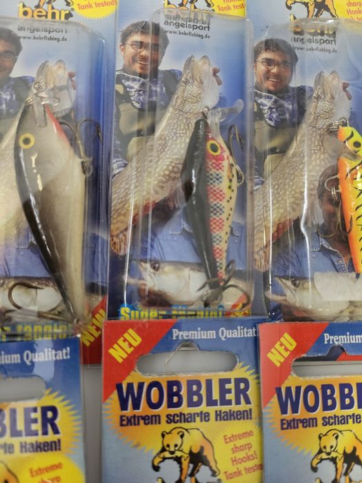 20 szt łownych woblerów behr za 100 zl