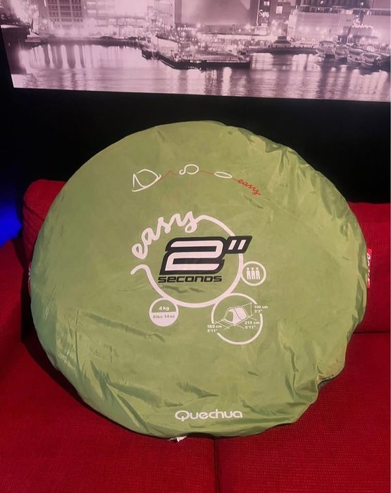 Tenda Quechua 2 Seconds Easy (3 Pessoas) – Montagem Instantânea