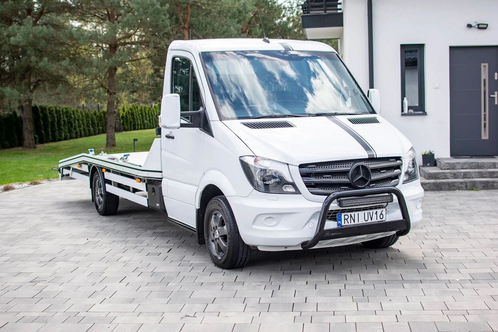 Mercedes-Benz Sprinter 319  319 CDI 3,0 V6 Laweta Autolaweta Biled Navi