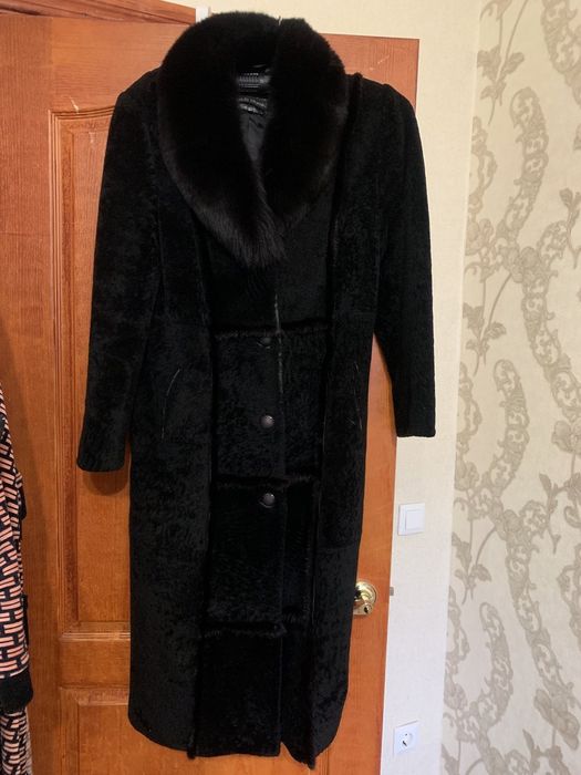 Шуба натуральна мутон