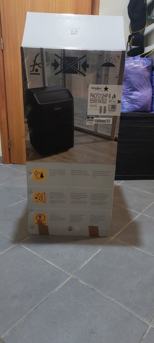 Ar condicionado portatil Whirlpool  PACF212HP B 12000 btus