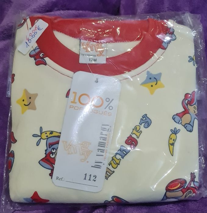 Artigo Novo de loja, pijamas unisexo!..