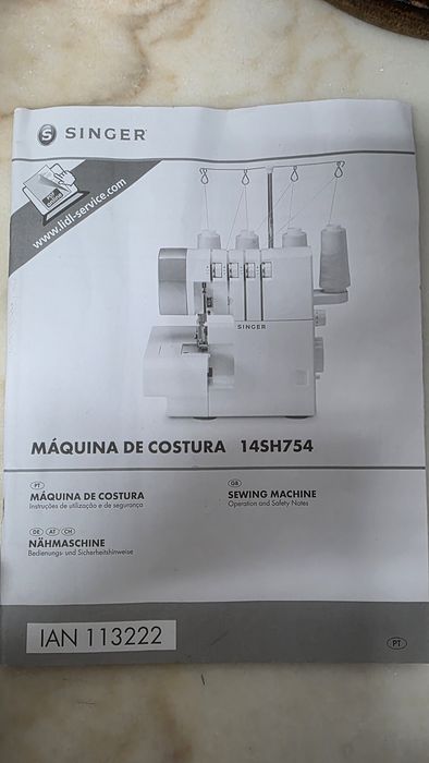 Maquina  Costura Singer Overlock