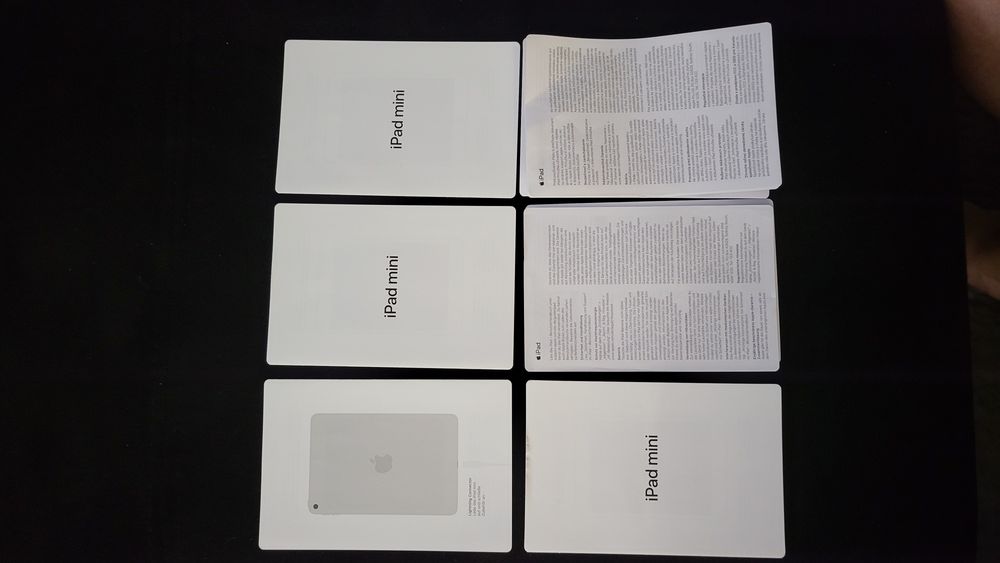 Pudełko z dokumentami iPad mini 5 wi-fi 64GB A2133