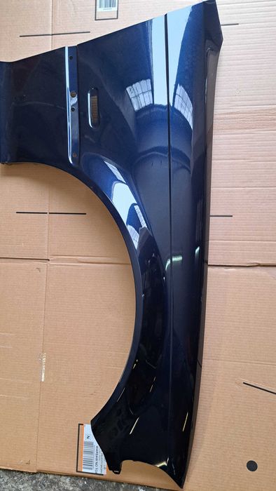 Błotnik BMW E46 Coupe Cabrio lewy ,prawy Orientblau met kod koloru 317