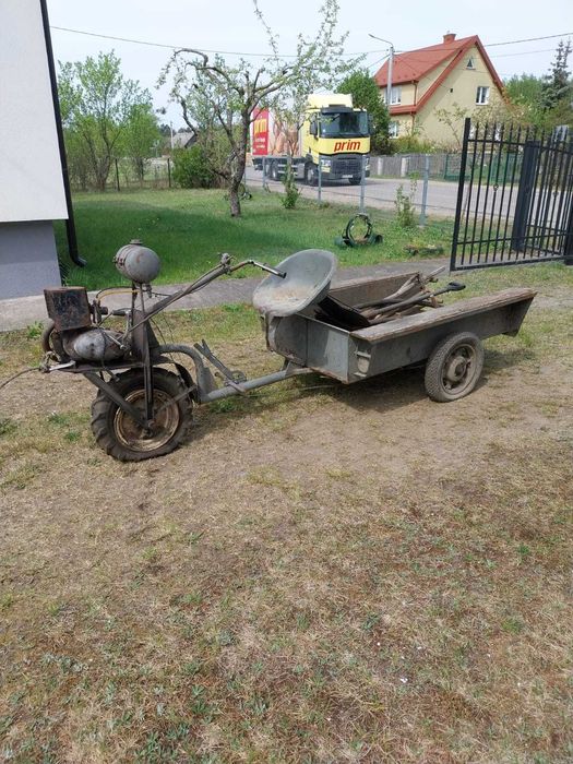 Traktorek samoróbka