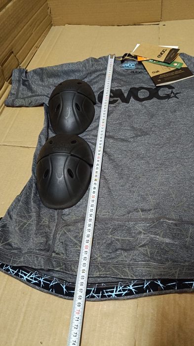 Koszulka na rower męska Evoc Enduro Shirt carbon grey rozm.XL