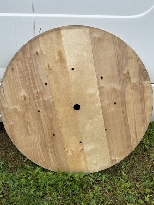 Krążek,blat ze sklejki 120cm