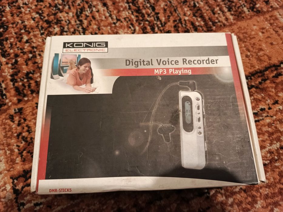 Stary dyktafon mp3 player