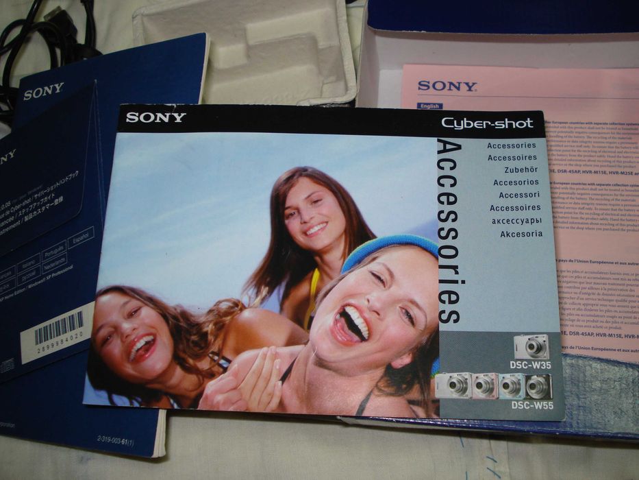 Фотоапарат SONY DSC W55 мильниця раритер