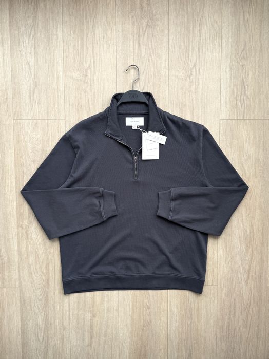 Чоловічий Світшот ZARA (XL) 1/3 Zip Sweatshirt Свитшот Кофта Мужская Новая Худи Зара