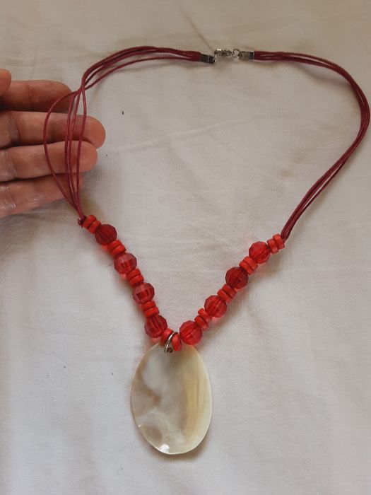 Piekny naszyjnik styl Boho Unikat