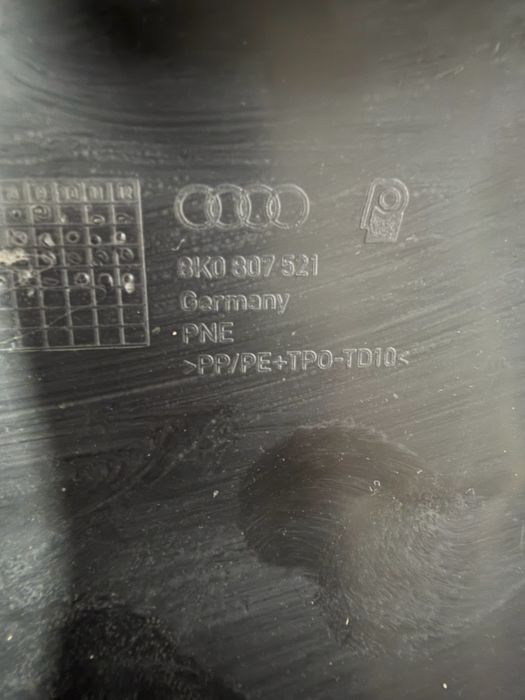 Difusor Audi A4 B8 B8.5 / 8k0807521