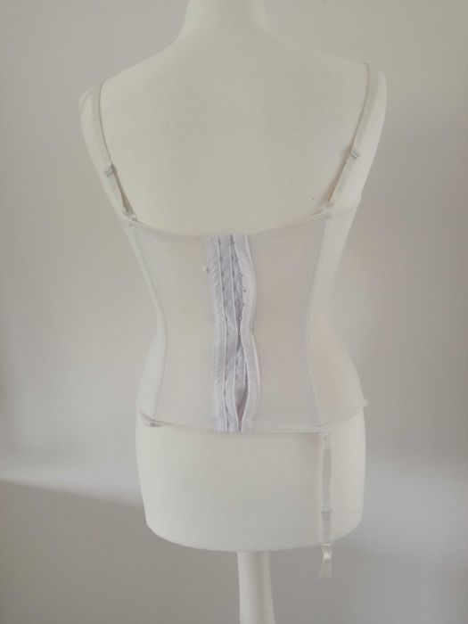 Seksowny biały gorset damski 85C