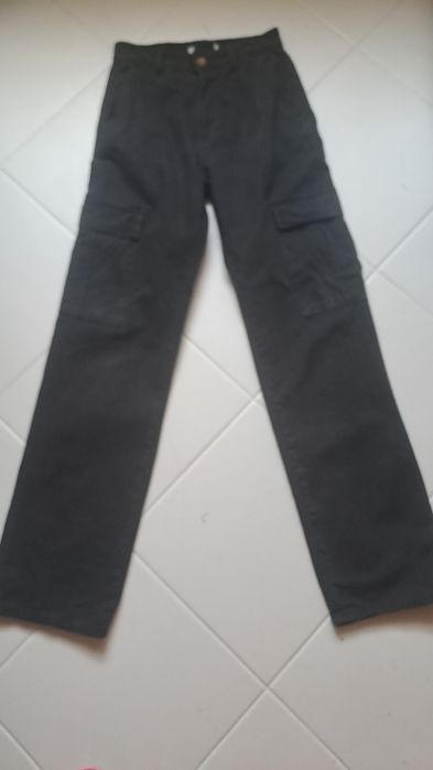 Spodnie bojówki damskie 36 S Stradivarius