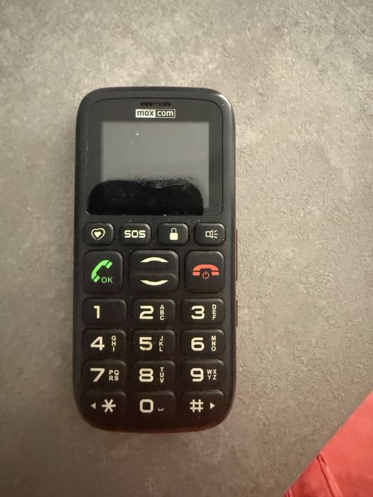 Telefon dla seniora Max Com