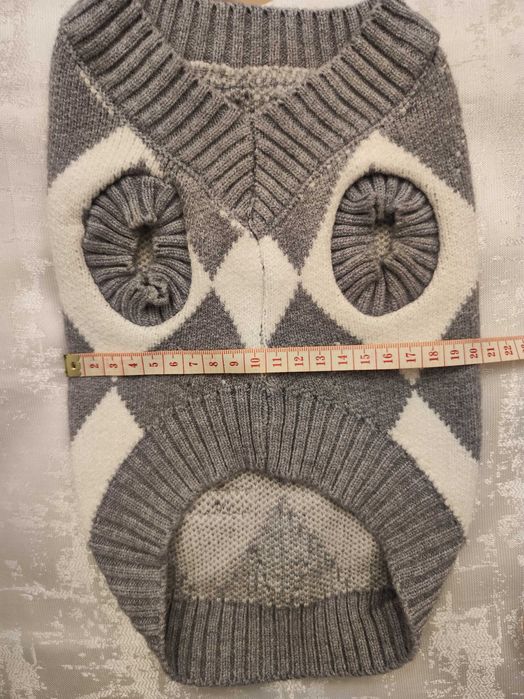 Casaco de Malha para Cão – Novo e Quentinho - L