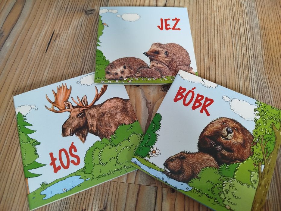 Książeczki edukacyjne - komplet