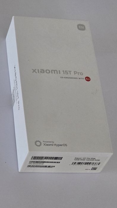 Xiaomi 15T Pro 1Tb Gray novo